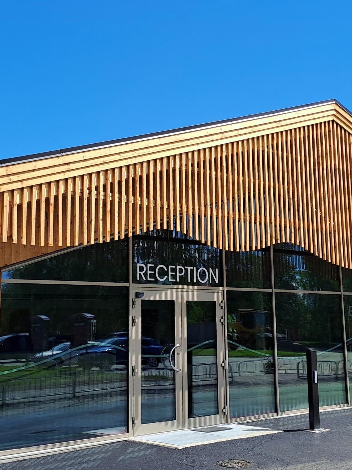 Bild på reception